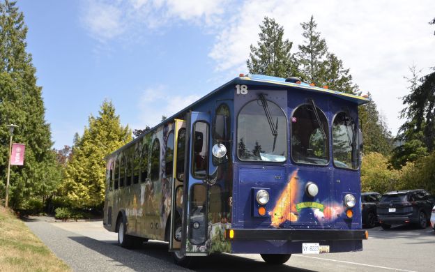 Tour xe điện tham quan Vancouver (lên xuống tùy ý)