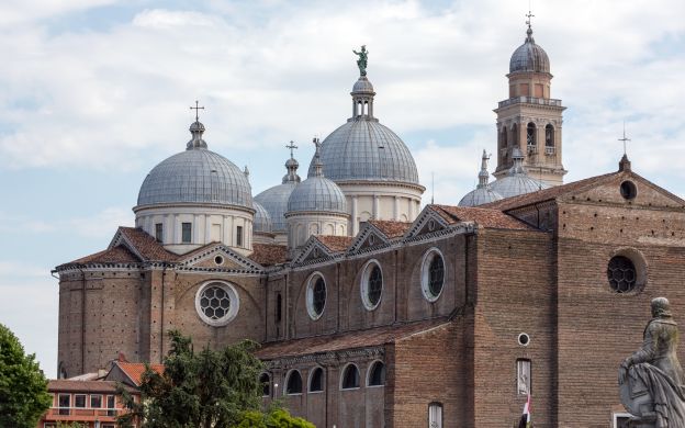 A mesmerizing capture of the iconic La Basilica del Santo in Padova, showcasing its architectural magnificence and cultural significance.