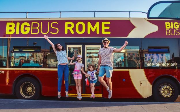 Big Bus Rome: Xe buýt tham quan tự do + Các tour đi bộ miễn phí