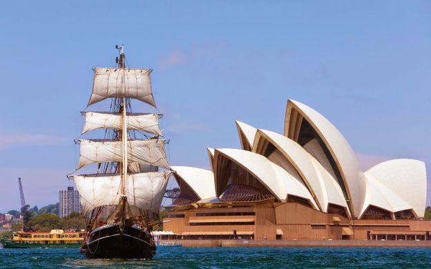 Buổi chiều du ngoạn trên tàu Tall Ship ở Cảng Sydney