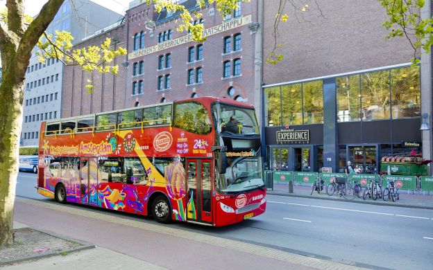 tourist bus amsterdam