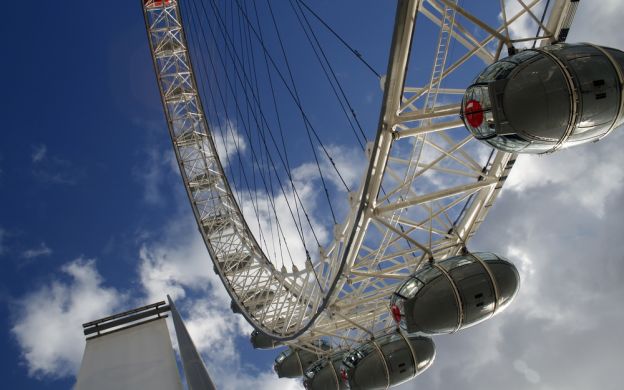 Up in the sky with The London Eye