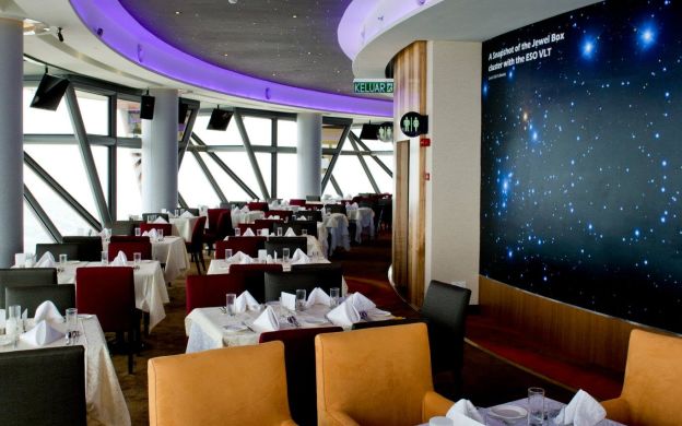 Dining Experience At Kl Tower Revolving Restaurant