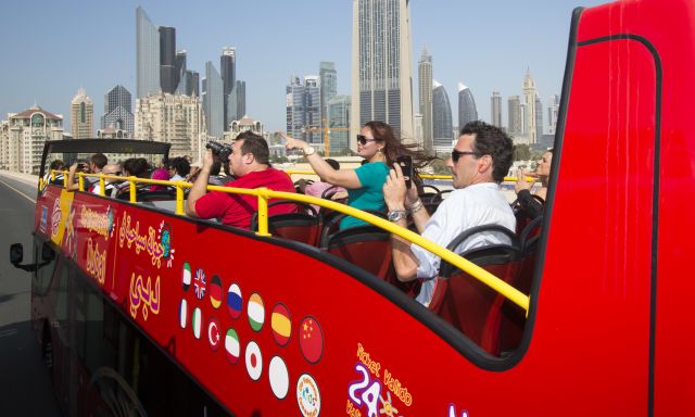 City Sightseeing Dubai: Hop-On, Hop-Off + Dubai Frame Ticket