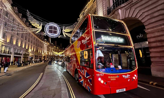 City Sightseeing London Christmas Lights Tour