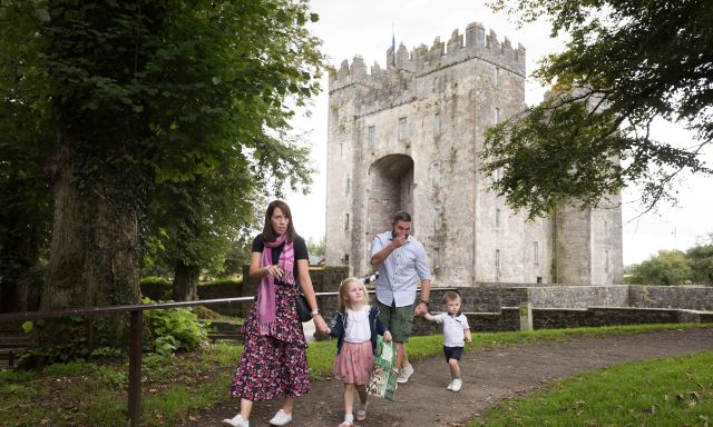 Cliffs Of Moher, Bunratty Castle, Galway Bay from Dublin: By Train and Coach, City Tours