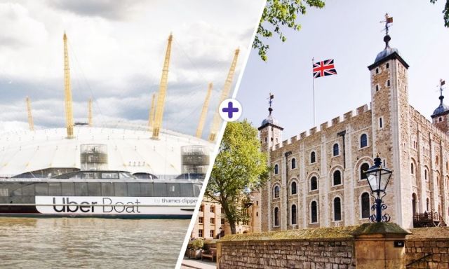 Uber Boat by Thames Clipper Hop-On, Hop-Off & Tower of London