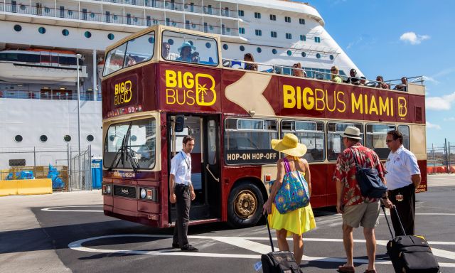 Big Bus Miami: Hop-On, Hop-Off Tour with optional Cruise