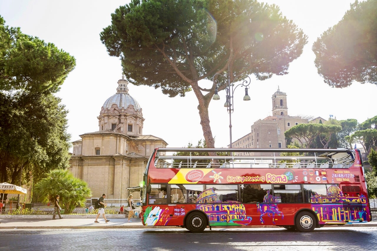 City Sightseeing Rome: Hop-On, Hop-Off Bus Tours, image size:1280x853