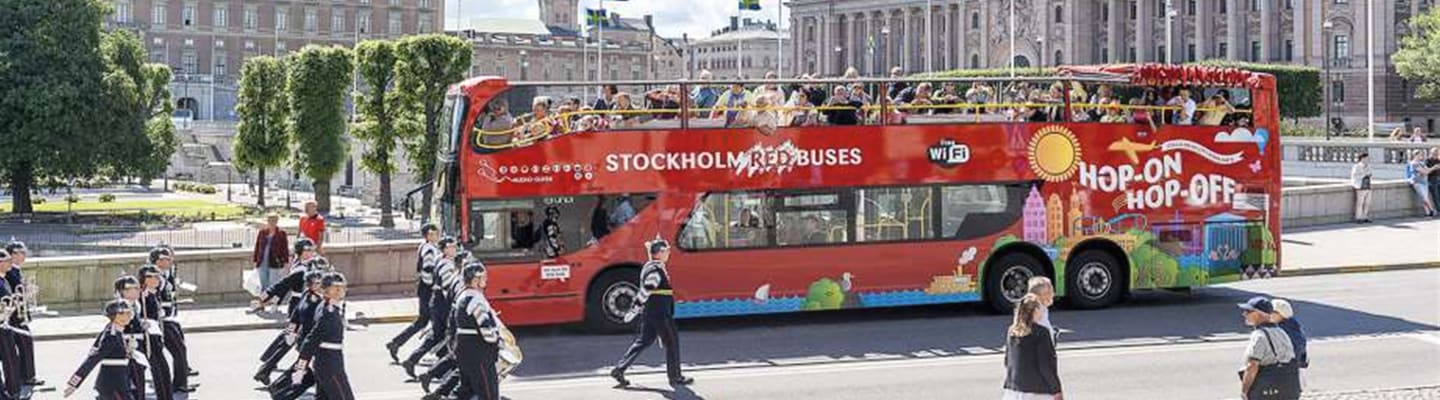 Stockholm Bus Tours Best Deals | Hop-On Hop-Off Bus