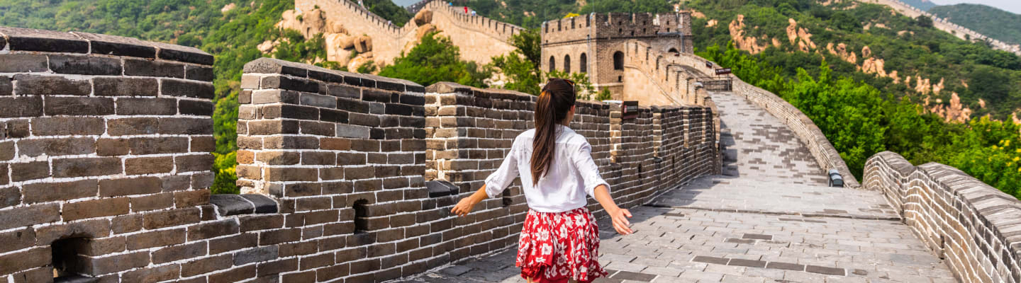 great wall of china panorama