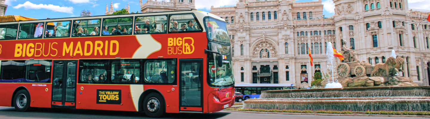 Hop On Hop Off Madrid Bus Tours Deals 2024 Hop On Hop Off Bus 9882