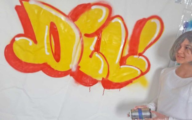 Malen Sie Mit Einem Graffiti Kunstler Brooklyn Street Art Workshop