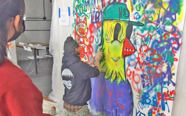 Malen Sie Mit Einem Graffiti Kunstler Brooklyn Street Art Workshop