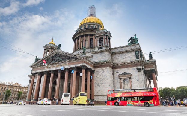 City Sightseeing St Petersburg Hop On Hop Off Bus Boat Tour