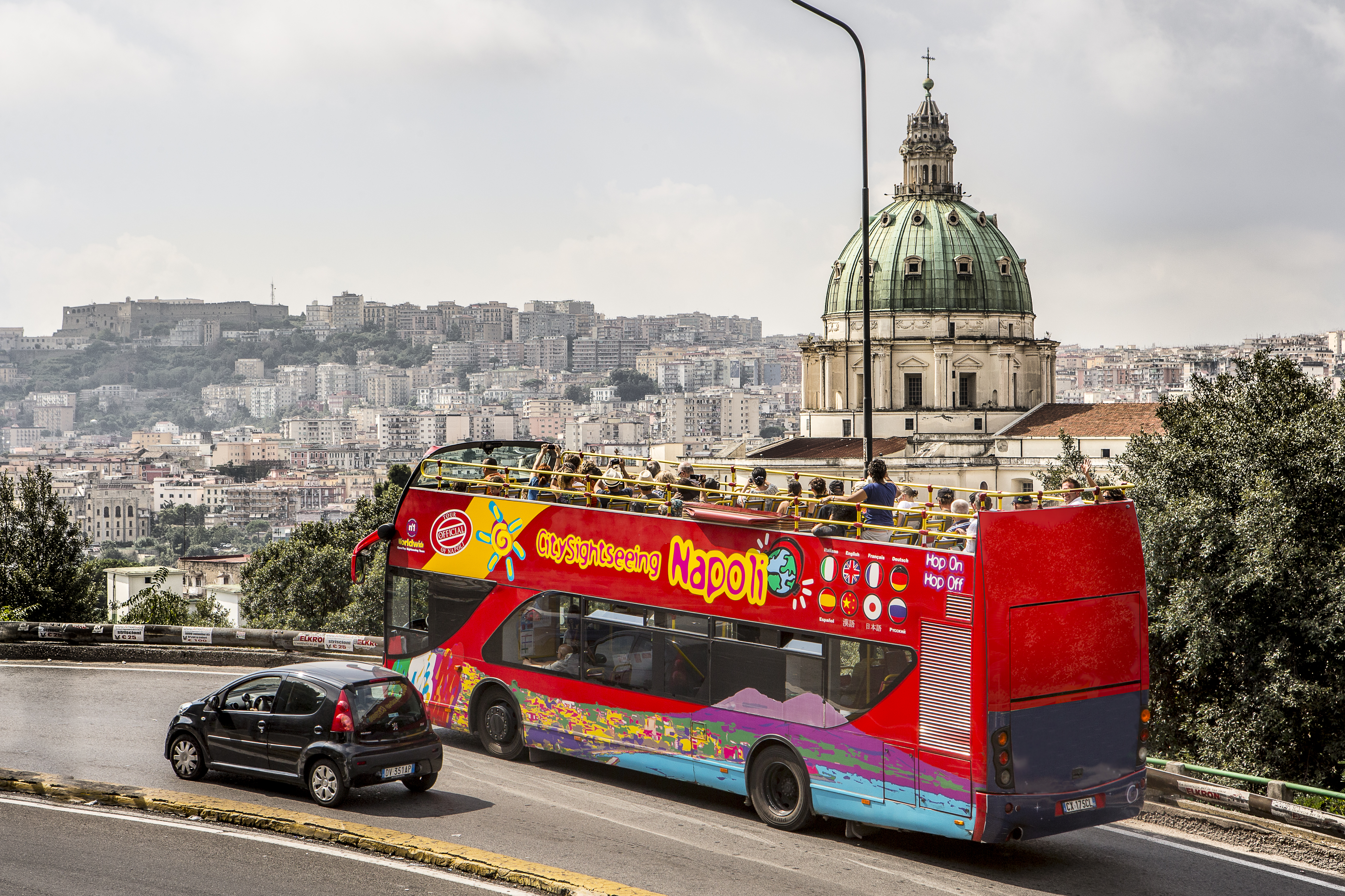 City Sightseeing Naples: Hop-On-Hop-Off Bus Tour