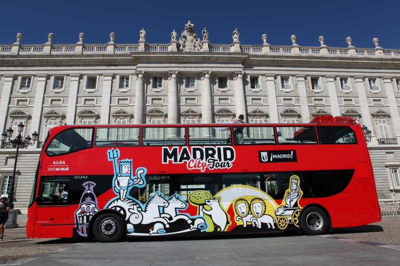 Madrid Hop-On, Hop-Off & Royal Palace Ticket