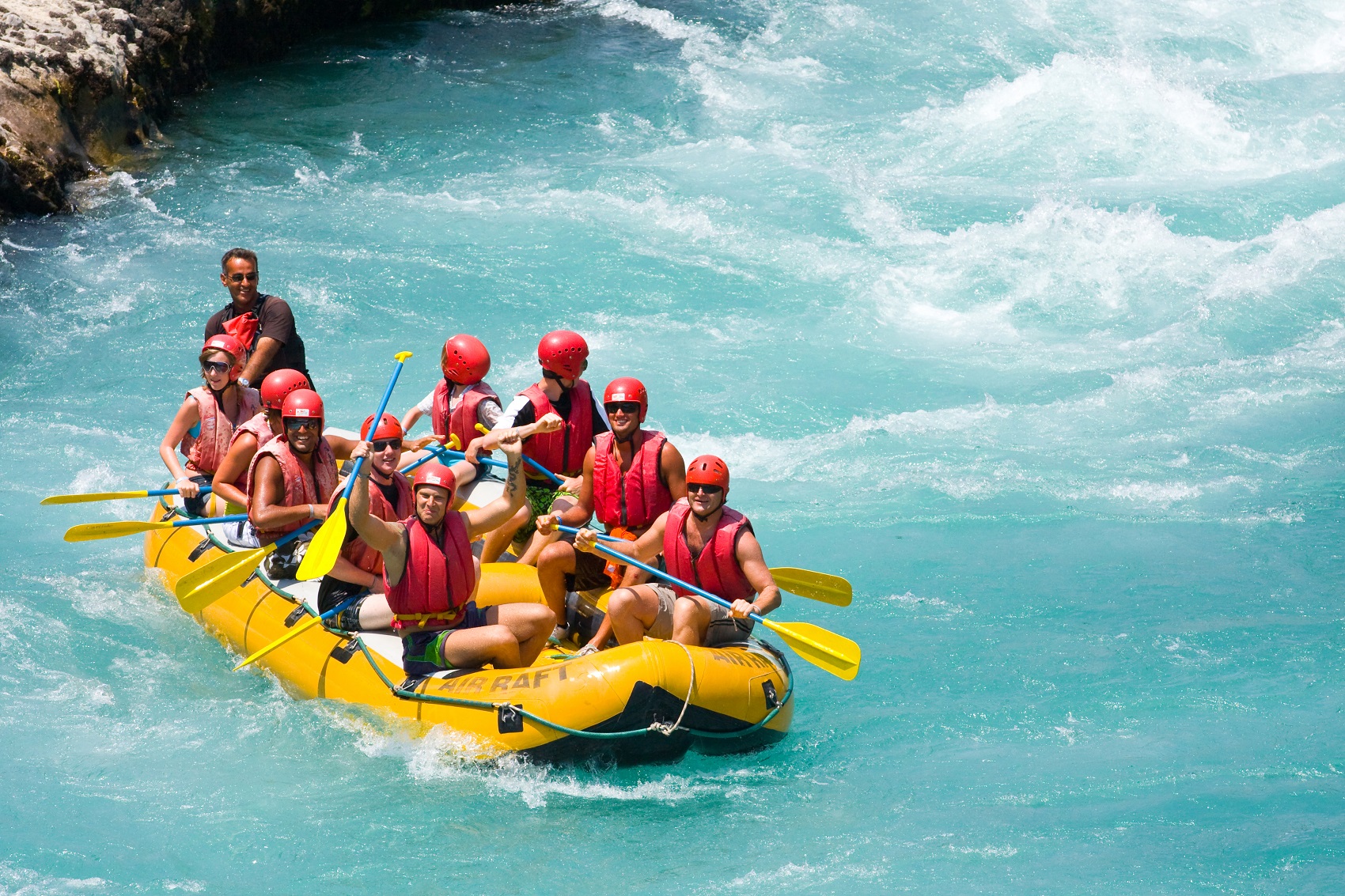 Canyoning and Rafting Tour from Antalya