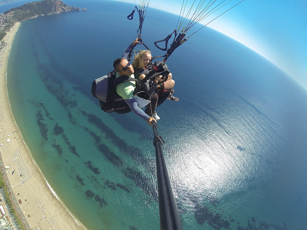 Tandem Para-gliding from Alanya