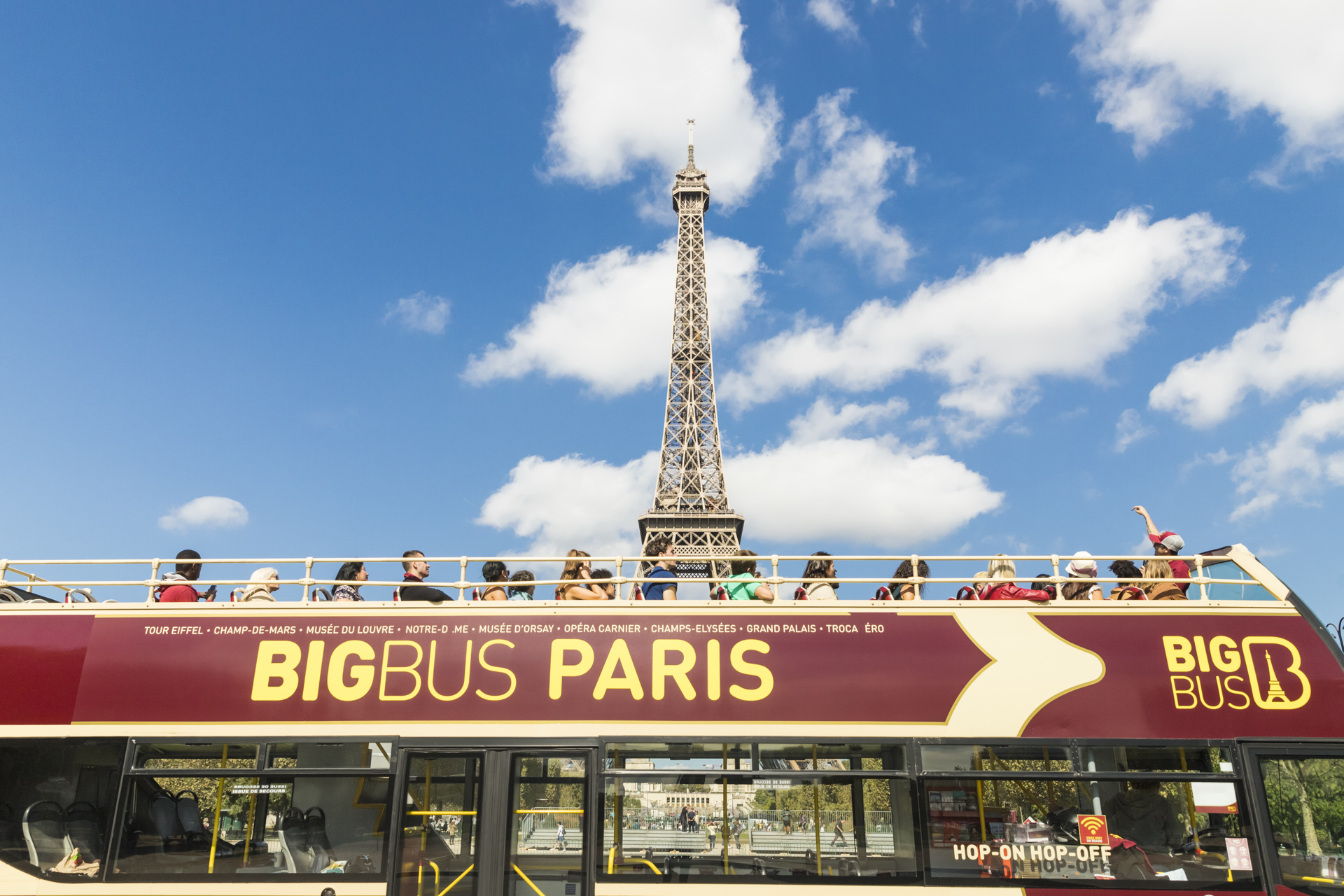 Big Bus Paris: Hop-On, Hop-Off Tour