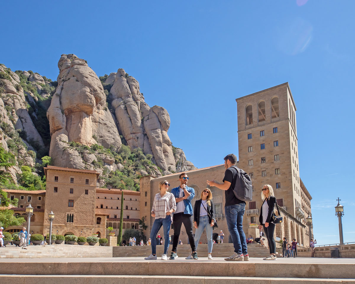 Montserrat Monastery Visit with Aeri Cable Car and Lunch at Farmhouse