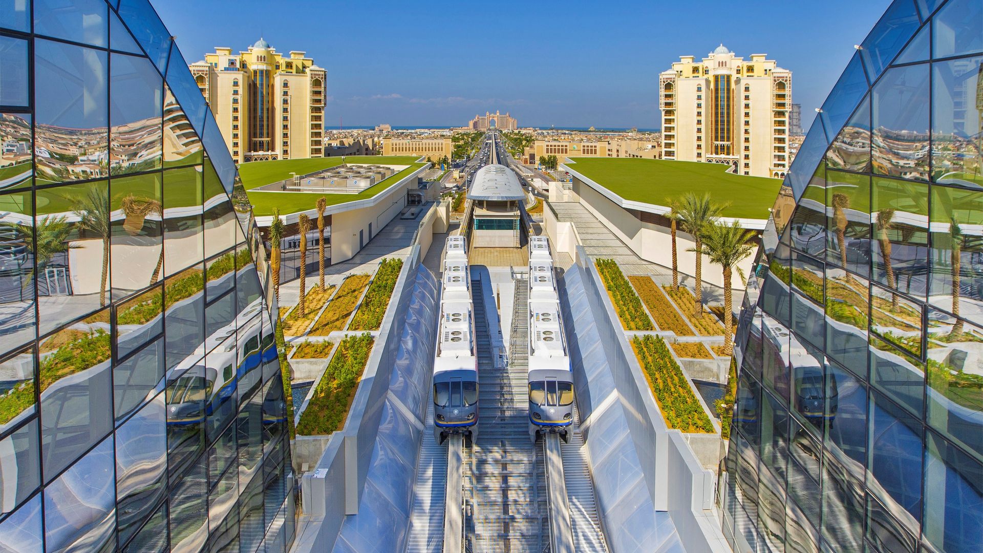 The Palm Monorail - Gateway to Nakheel Mall Station, Dubai