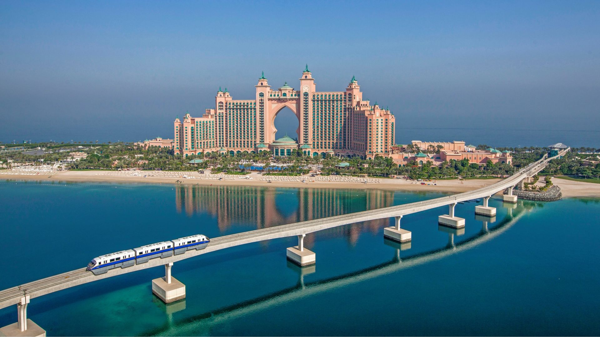 The Palm Monorail - Atlantis to Gateway Station, Dubai