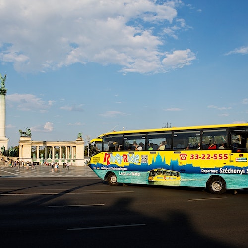 Budapest from Land and Water: RiverRide Ticket