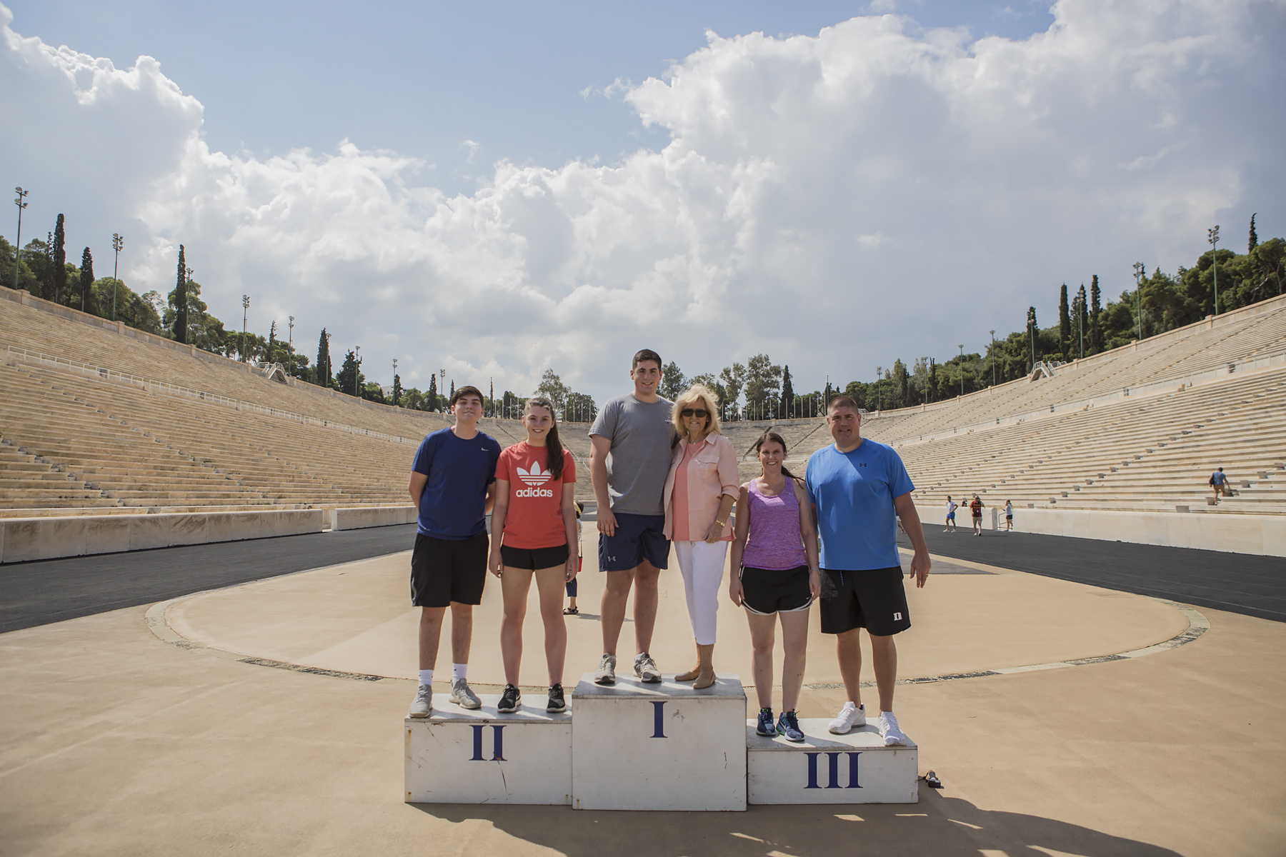 Olympic Games Workout In 19th Century Stadium