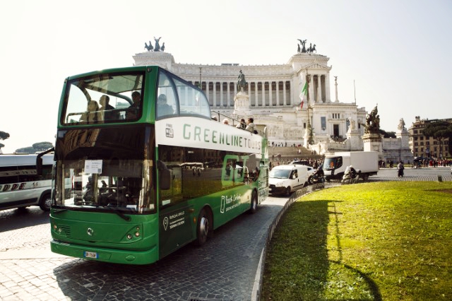 GreenLine Rome: Hop-On, Hop-Off Bus Tour