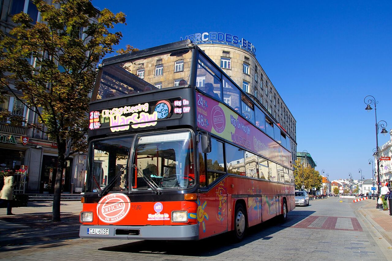City Sightseeing Warsaw: Hop-On, Hop-Off Tour