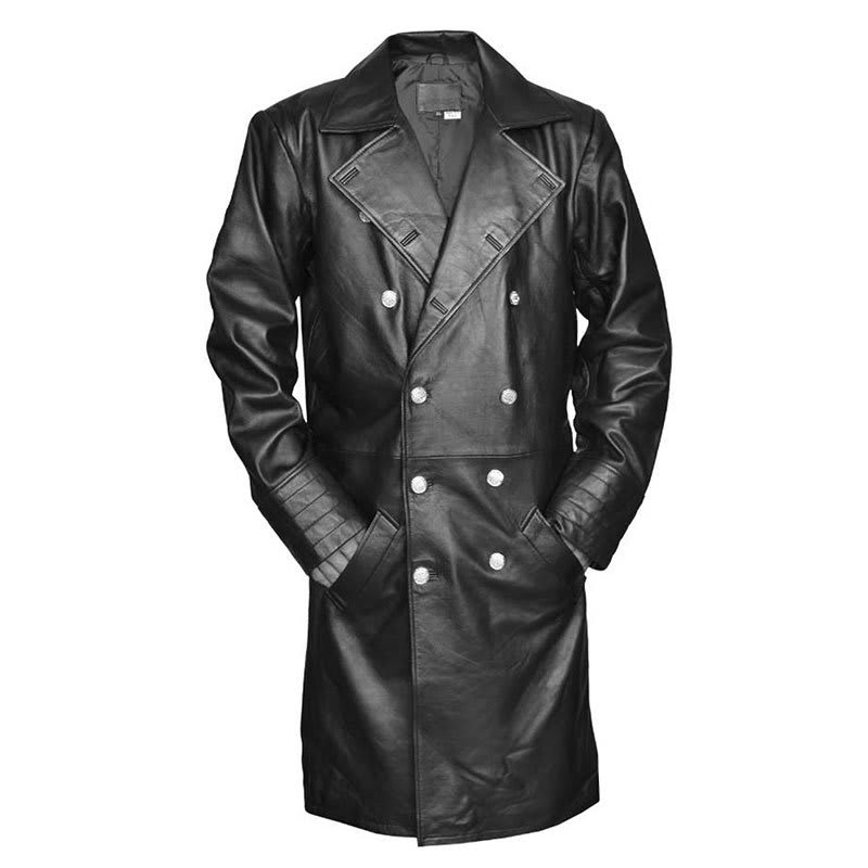 military jacket leather