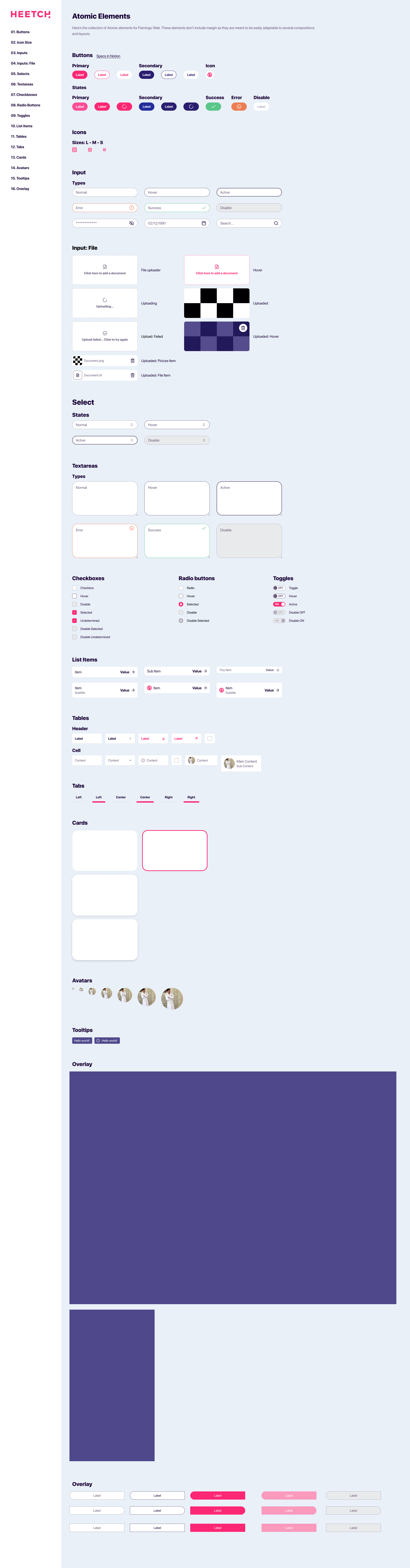 Flamingo Design System for Figma | One Click Theme