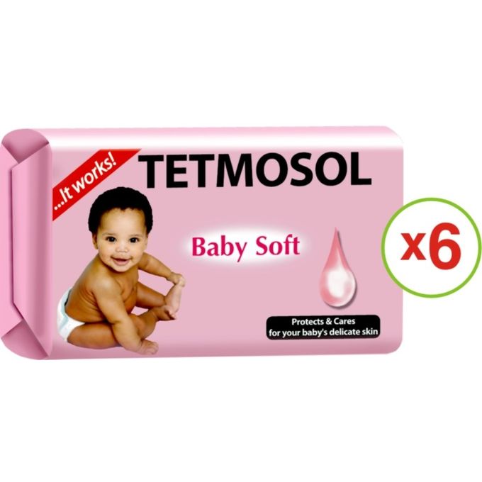 Tetmosol Baby Soft Soap 75g Pack Of 6 Aleigro Com