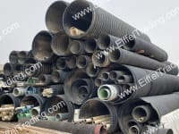 Used 24" Corrugated HDPE Pipe-1