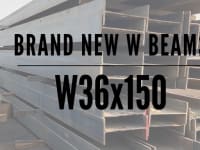 Brand New W36x150 Beams-1