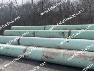64ea. Used 36"x0.515" X70 Pipe at 44' Lengths-1