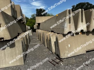 800LF of 36" Single Slope Barrier Wall-1