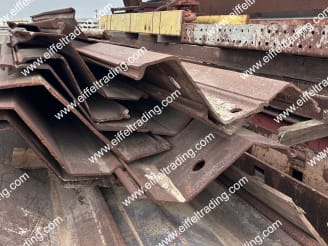 17 Pair of Mixed Sheet Pile at 10' to 25' Lengths-1