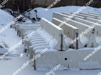 2,440LF of Oregon Barrier Wall-1