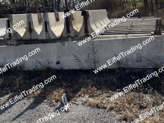 2,380LF of Used NJDOT Barrier Wall-2