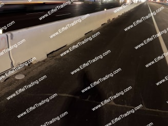 20,000LF of F-Shape Bolted Barrier Wall Ty. 2-1