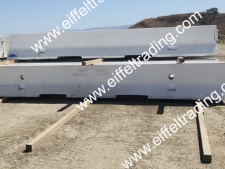 20,000LF of New CalTrans K-Rail Barrier Wall-2