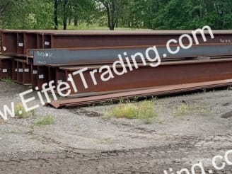 27ea. Surplus W27x235 W-Beams at 55' Lengths-1