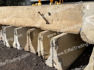 10,000LF of Used Precast Barrier Wall-2