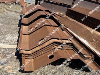 11 Pair of NZ-14 Sheet Pile at 9' to 24' Lengths-1