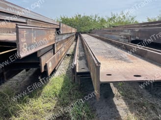 4ea. W36x256 W-Beams at 73' Lengths-1