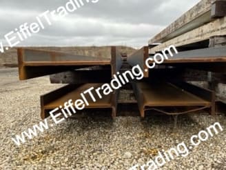 2ea. Surplus W36X210 Beams at 45' Lengths-2