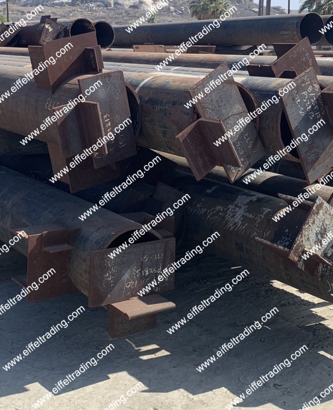 30ea. Used 18"x0.625" Pipe at 27.5' to 44.5'-1