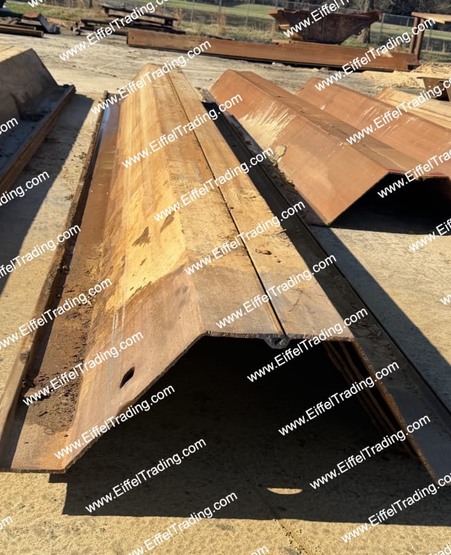 141 Pairs of Used AZ25-800 Sheet Pile at 30'-1